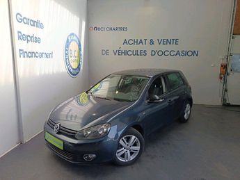  Voir détails -Volkswagen Golf VI 1.6 TDI 105CH BLUEMOTION FAP MATCH 5P à Nogent-le-Phaye (28)