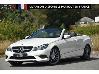  Voir détails -Mercedes Classe E Cabriolet 220 CDI FAP - BVA 7G-Tronic Pl à Mougins (06)