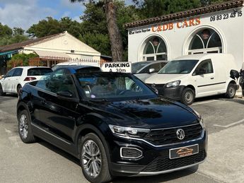  Voir détails -Volkswagen T Roc CABRIOLET 1.5 TSI EVO 150 Start/Stop DSG à Gassin (83)