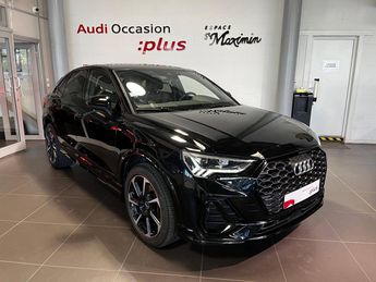  Voir détails -Audi Q3 Sportback 45 TFSIe 245 ch S tronic 6 S l à Saint-Maximin (60)
