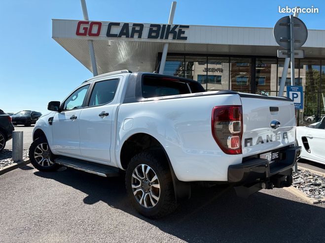 Ford Ranger Wildtrak Double Cabine 213 ch GPS Camera Blanc de 2021