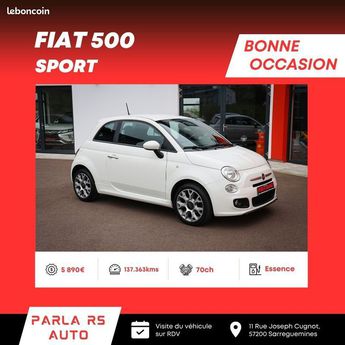  Voir détails -Fiat 500 500S 1.2 70ch essence à Sarreguemines (57)