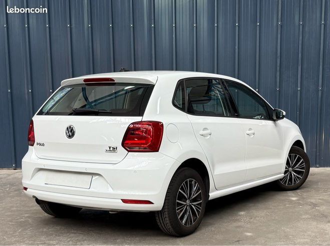 Volkswagen Polo V Allstar 1.2 TSI 90ch Carplay Radar de  Blanc de 2017