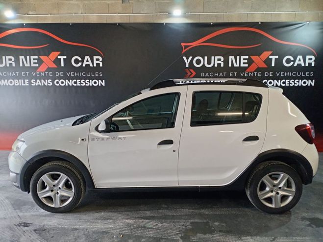 Dacia Sandero 1.5 DCI 90 STEPWAY AMBIANCE BLANC de 2015