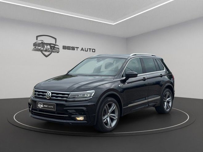 Cliquer pour voir la photo suivante Volkswagen Tiguan 2.0 TSI 190CH BLACK R-LINE 4MOTION DSG7 Noir de 2019