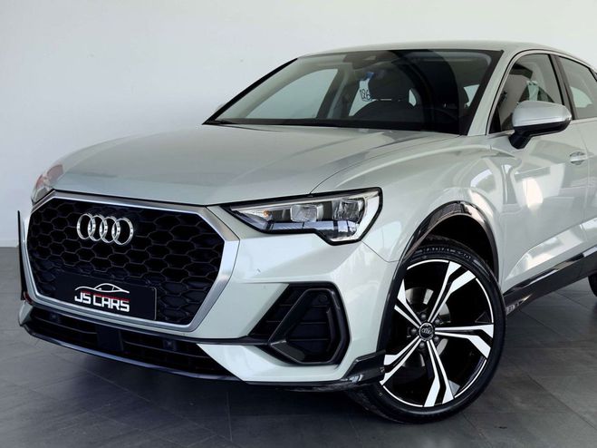 Audi Q3 Sportback 1.5TFSI S-LINE-COCKPIT-CUIR-CA Vert de 2021