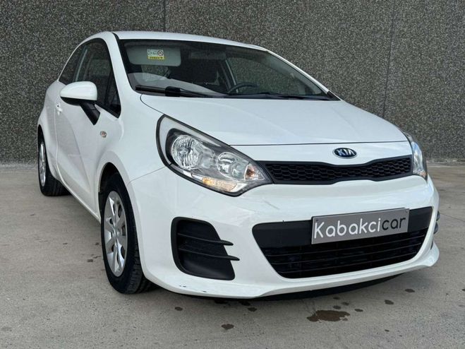 Kia Rio 1.2i Easy--74.000 KM--CAMERA-GPS-USB-GAR Blanc Mtallis de 