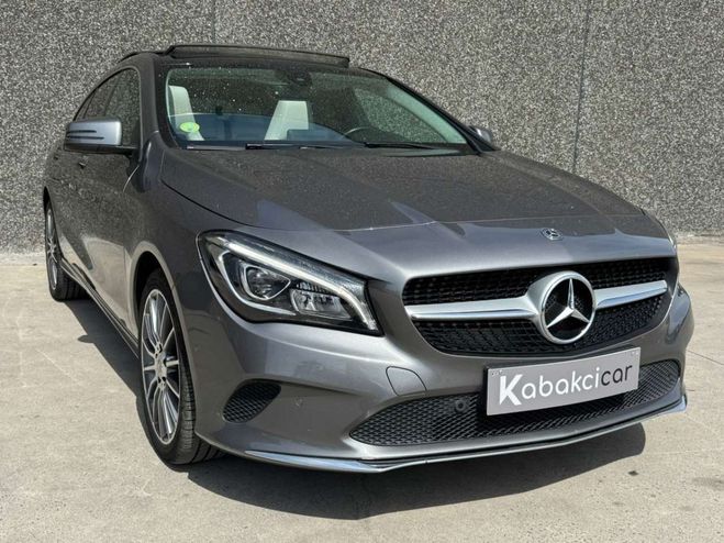 Mercedes Classe CLA 180 d-- FULL CARNET--GPS-CUIR-CLIM-USB-G Gris Mtallis de 