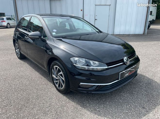 Volkswagen Golf VII (2) TSI 125 DSG Sound 69500 Km 2 ma Noir de 2018