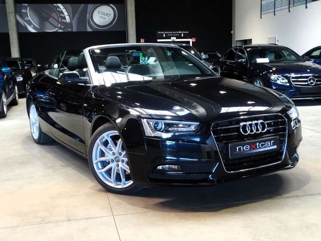 Audi A5 Cabriolet 2.0TDi Multitronic SLine NAVI- Noir Mtallis de 