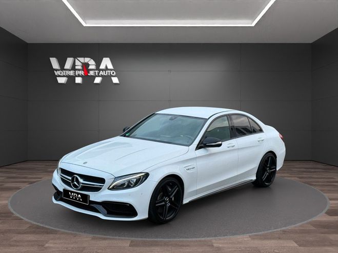 Mercedes Classe C 63 AMG ? 476 ch �chappement Performance, Blanc de 2017
