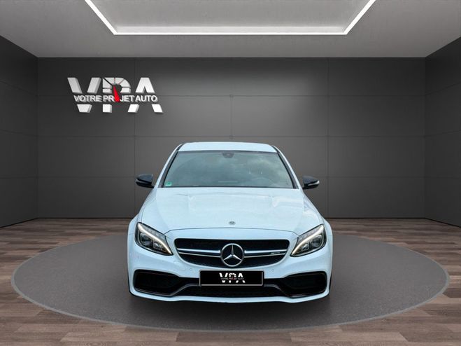 Mercedes Classe C 63 AMG ? 476 ch �chappement Performance, Blanc de 2017