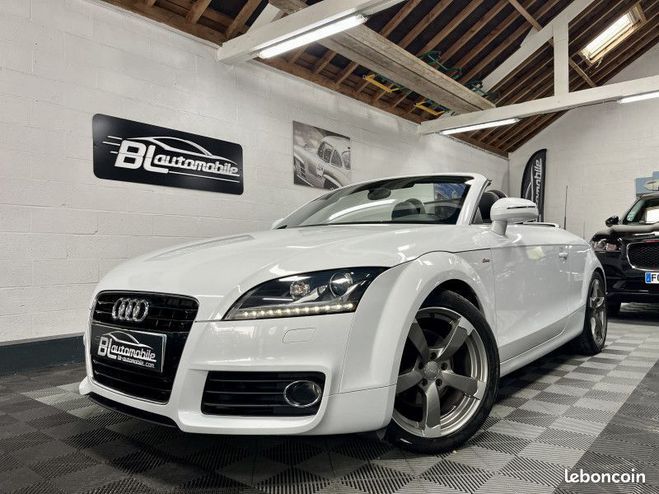Audi TT Roadster 2.0 TFSI 211CH S LINE Blanc de 2012