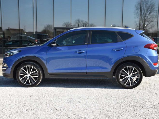 Hyundai Tucson 1.6 T-GDi 2WD Premium GO 177pk DCT Bleu Blauw de 