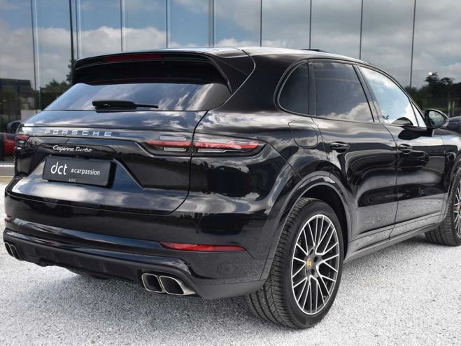 Porsche Cayenne TURBO 1st Owner Softclose BOSE Chrono Pa Noir Jet Black de 
