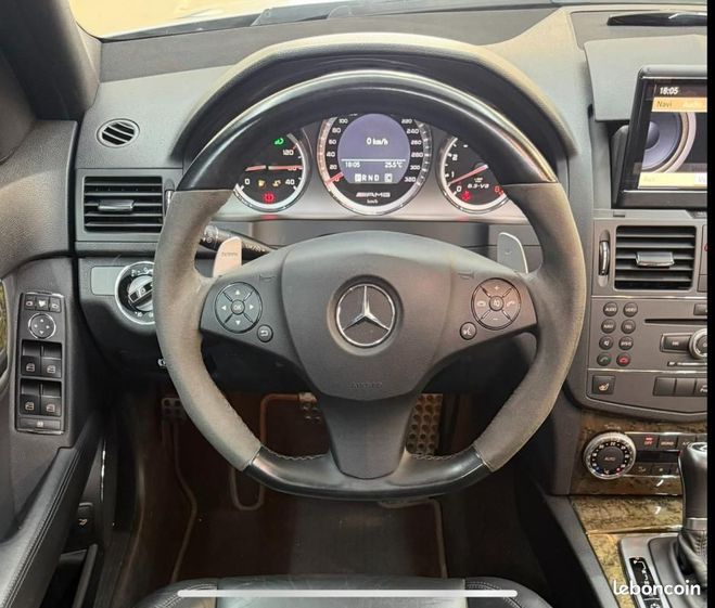 Mercedes Classe C C63 AMG 487ch PERFORMANCE TO CARBONE PON Gris de 2009