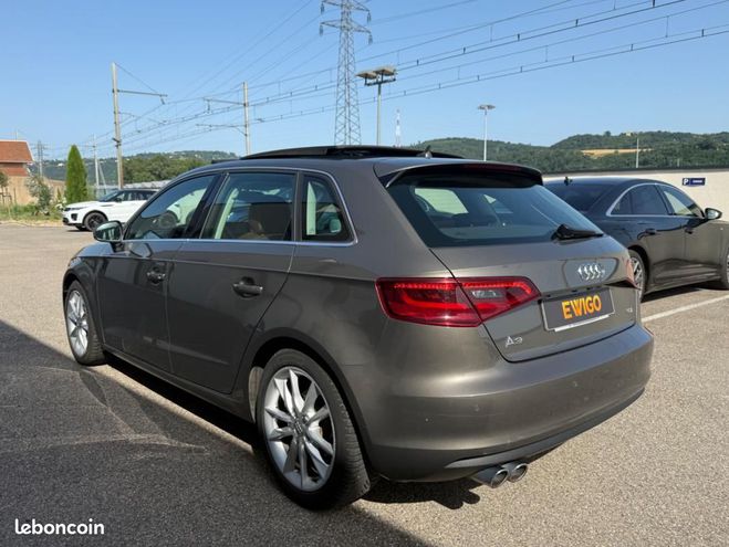 Audi A3 Sportback 2.0 TDI 150 AMBITION LUXE S-TR Gris de 2013