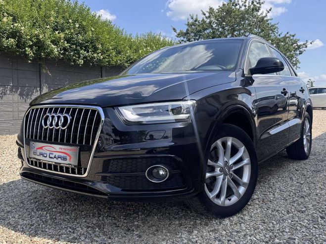Audi Q3 2.0 TDi S line CUIR-XENON-LED-CRUISE-SEN Noir Mtallis de 