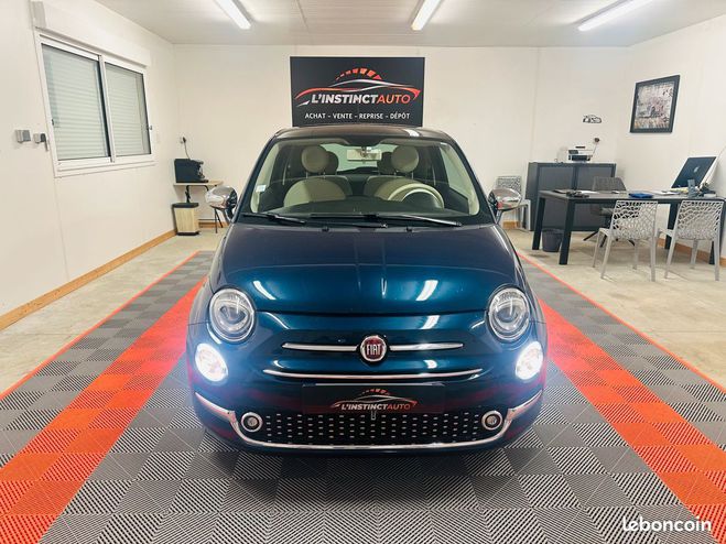 Fiat 500 1.2 69 ch FINITION LOUNGE BLEU de 2018