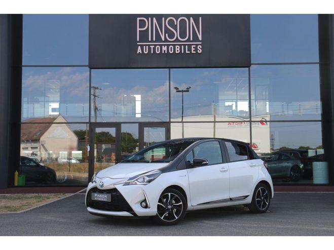 Toyota Yaris Hybride 100h - BV e-CVT (RC18) III Colle BLANC de 2018