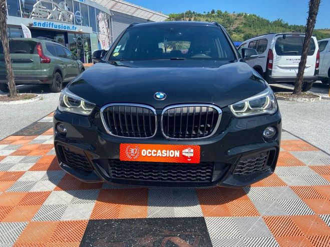 BMW X1 (F48) SDRIVE 18DA 150 BVA8 M SPORT GPS C Noir de 2019
