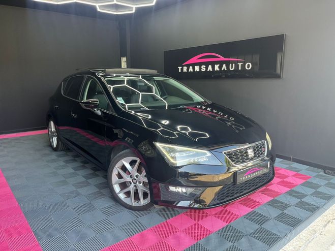 Seat Leon 1.4 TSI 150 cv DSG7 FR / SOUND / CAMERA  Noir de 2016