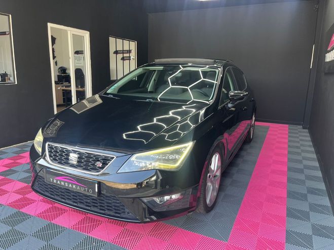 Seat Leon 1.4 TSI 150 cv DSG7 FR / SOUND / CAMERA  Noir de 2016