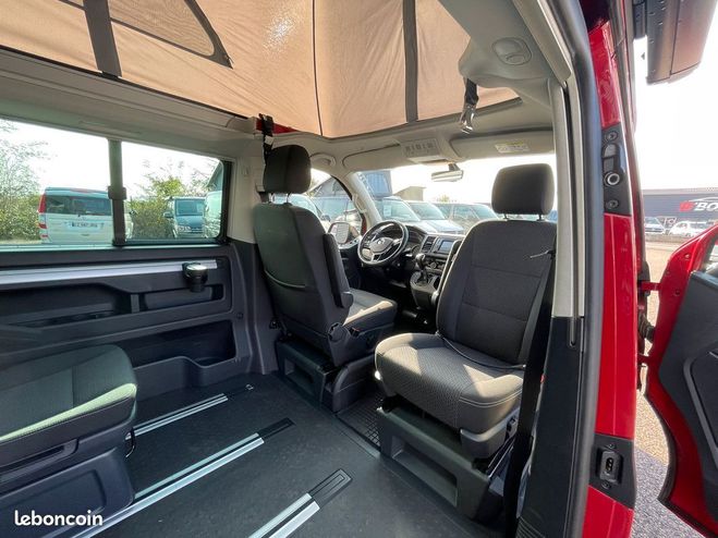 Volkswagen California VW T6 BEACH EDITION 2.0L TDi 150Ch auto  Rouge de 2017
