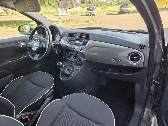 Fiat 500 1.2 8V 69CH CLUB GRIS FONCE  de 2015