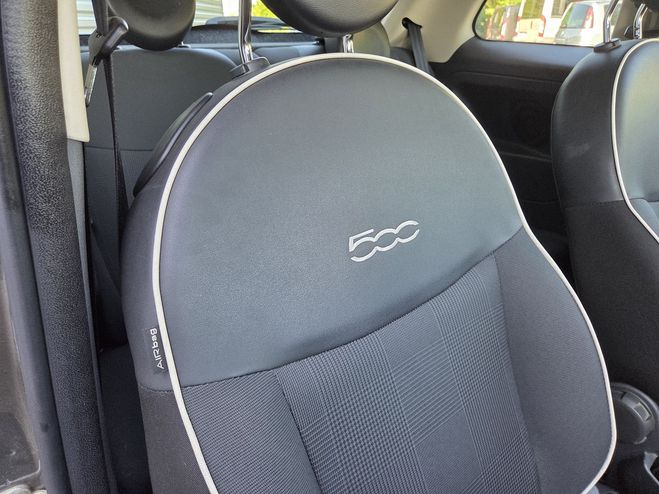 Fiat 500 1.2 8V 69CH CLUB GRIS FONCE  de 2015