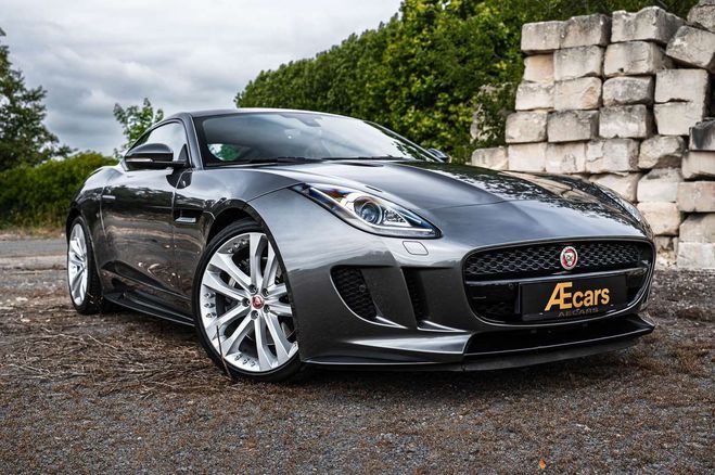 Jaguar F-Type COUP 3.0 V6 1OWNER BELGIAN- FULL SERVIC Gris de 
