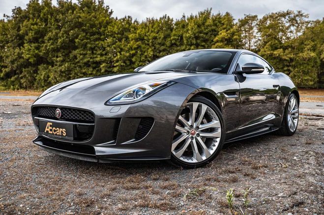 Jaguar F-Type COUP 3.0 V6 1OWNER BELGIAN- FULL SERVIC Gris de 
