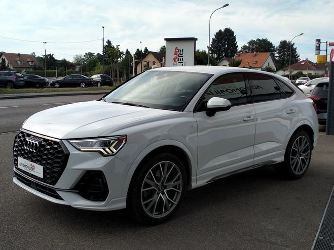 Audi Q3 Sportback 40 TDI 190 ch S line quattro S Blanc de 2020