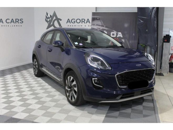 Ford Puma 1.0 Flexifuel mHEV - 125 S&S II Titanium BLEU FONCE de 2022