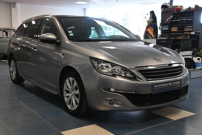 Peugeot 308 SW 1.6 BlueHDi 120ch S&S EAT6 Style Grise de 2017