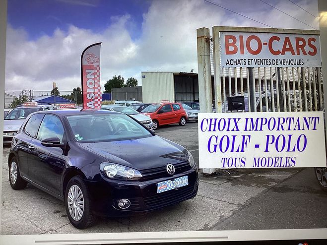 Volkswagen Golf VI 1.6 Trendline Noir Mtallis de 2009