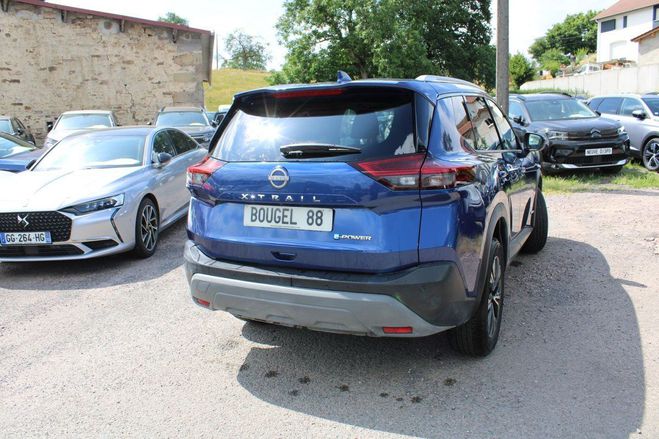 Nissan X Trail PHASE 4 1L5 E-POWER 204 CV HYBRID N-CONN Bleu Galactique de 2023