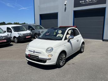  Voir détails -Fiat 500 500C Cabriolet 1.2i - 69 Pop GTIE 12M à Crottet (01)