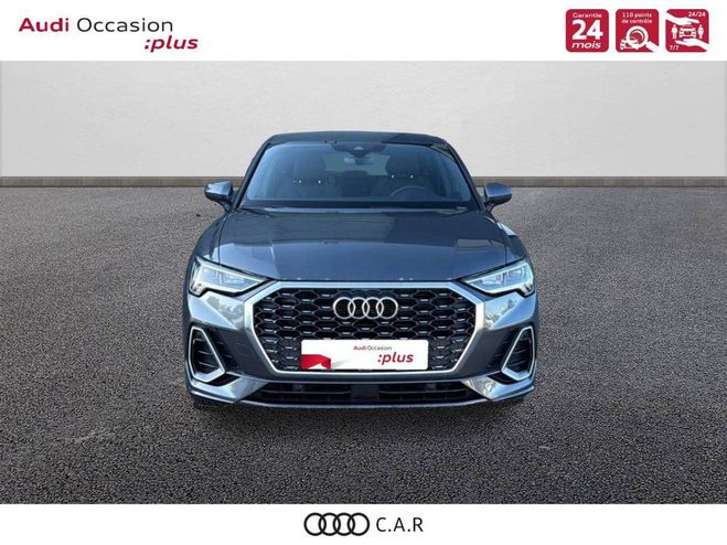 Audi Q3 Sportback 35 TDI 150 ch S tronic 7 S lin Gris de 2024