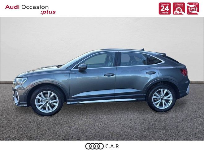 Audi Q3 Sportback 35 TDI 150 ch S tronic 7 S lin Gris de 2024