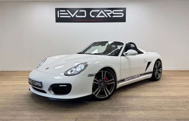 Porsche Boxster Spyder 987 3.4 320 ch / Siges Baquets C Blanc de 2010