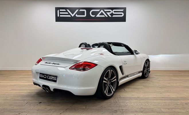 Porsche Boxster Spyder 987 3.4 320 ch / Siges Baquets C Blanc de 2010