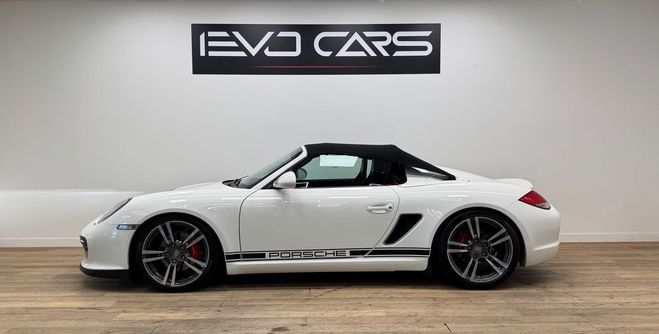 Porsche Boxster Spyder 987 3.4 320 ch / Siges Baquets C Blanc de 2010