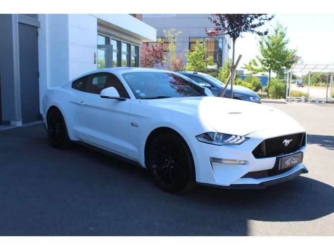Ford Mustang Fastback 5.0 V8 Ti-VCT - 450 COUPE GT BLANC de 2019