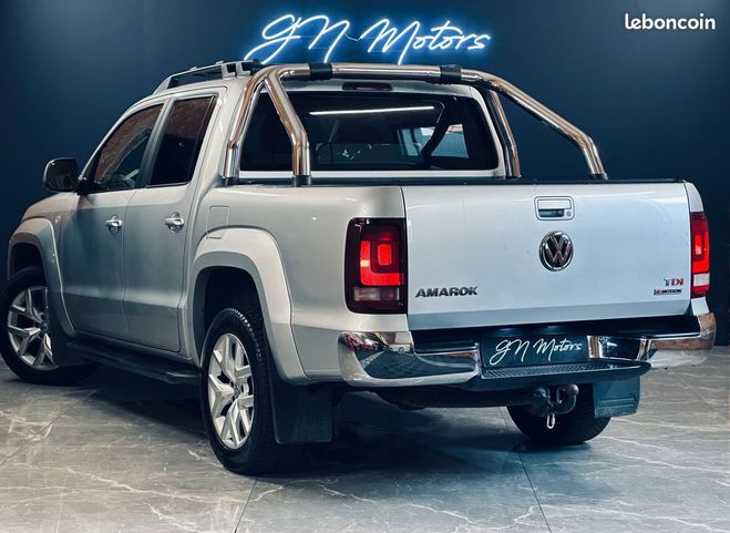 Volkswagen Amarok 3.0 V6 TDI 224ch Carat 4Motion 4x4 Perma Gris de 2018