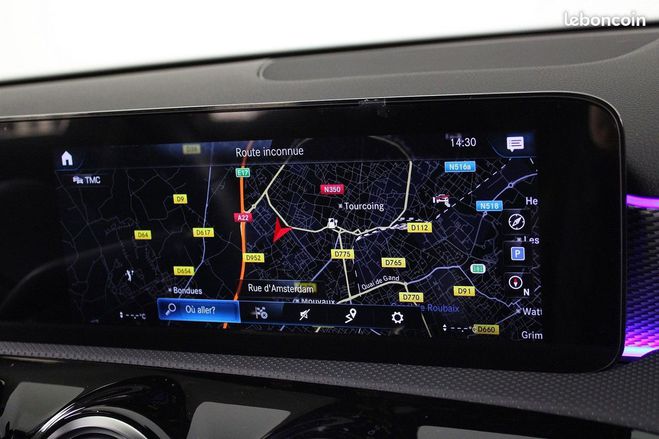 Mercedes Classe A 250 E 160+102CH STYLE LINE 8G-DCT CUIR N Bleu de 2021
