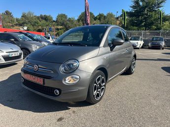  Voir détails -Fiat 500 1.0 70 ch Hybride CarPlay / CLIM à  Les Pennes-Mirabeau (13)