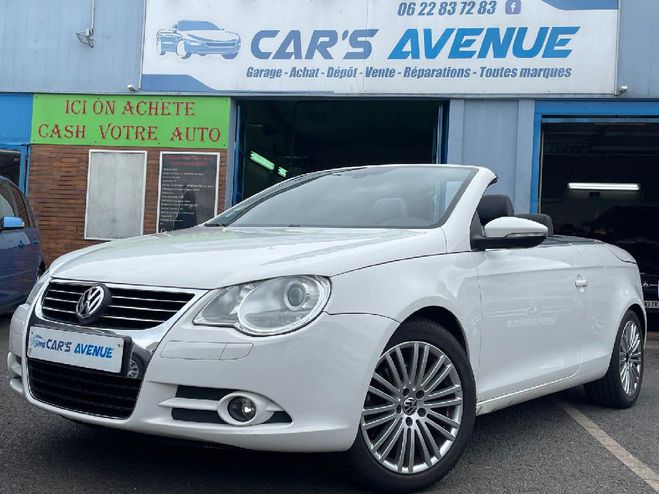 Volkswagen Eos  2.0 16S TDI 140 CR FAP Carat BLANC de 2010