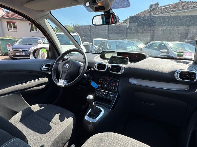 Citroen C3 Picasso  PureTech 110 Exclusive ROUGE de 2016