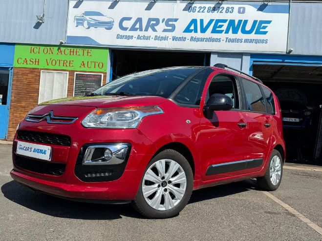 Citroen C3 Picasso  PureTech 110 Exclusive ROUGE de 2016